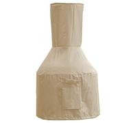 Sturdy Covers Chiminea Defender - Durable, Weather-Proof Chiminea Fire Pit Cover (Tan)
