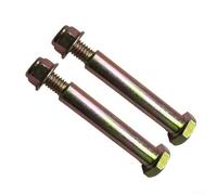 Sturdy Deck Wheel Bolts & Lock Nuts for Riding Mowers, Perfect Replacement