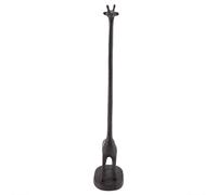 Sturdy Design Cast Iron Holder for Home, No Assembly Required Decorative Paper Towel Holder, Funny Toilet Paper Holder with Long Neck, Free Standing T