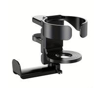 Sturdy Desk Clamp for Cup Holder and Headphone Hanger Keep Your Workspace Tidy (Black)