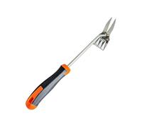 Sturdy Double Head Weeders with Anti Slip Handle 14 Inch, B | Professional Gardening Weeders with Double Function Heads for Effective Grass Control and Garden Maintenance