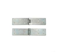 Sturdy Double Layer Flap Hinges Made from Iron Essential for Cabinet and Box Assembly Set of 2 (Silver)