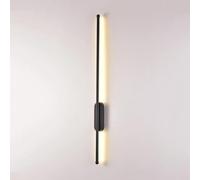 Sturdy Durable Background Linear Sconce Lamp LED Long Strip Wall Lights Modern Simple Aluminum Mounted Indoor Bedside Decoration Light for Bedroom Living Room Corridor Stair
