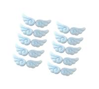 Sturdy Farbic Angel Wing Pin Decorative Accessory for Jackets Backpacks Hat Fashion Embellishment Angel Brooch Accessory