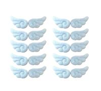 Sturdy Farbic Angel Wing Pin Decorative Accessory for Jackets Backpacks Hat Fashion Embellishment Dressmaking Pin with Wing