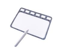 Sturdy Felt Bead Designs Mats Portable for Jewelry Making 2Pcs Rectangle Beading Trays with Alphabetical Scales Beadwork Station