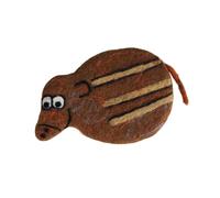 Sturdy Felt Coasters Set Animal Themed Desk Decorations For Coffee Mugs Handcrafted Kitchen Accessories With Artistic Embroidery Coworkers Set