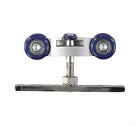 Sturdy Folding Door Hanging Wheel for Rail Systems, Built with Zinc Alloy and Nylon to Long-Term Performance