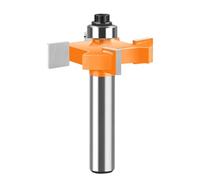 Sturdy Hard Alloy Router Bit Disc Grooves Cutter For Precise Wood Cutting 8mm Shank 4 Size Included Joinery Router Tool