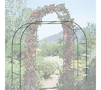 Sturdy Heavy Duty Metal Garden Arch for Climbing Plants, Durable Rose Arbor & Flower Stand, Elegant Garden Decoration for Outdoor Spaces, Perfect for Trellises