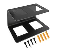 Sturdy Hitch Holder, Steel Trailer Hanger Bracket, 2 Inch Mount with Secure Fit, Metal Construction, Garage Rack with Wall Design, Truck Accessory for Storage and Rv Solid Tow Holder