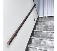 Sturdy il for Stairs Non-Slip Safety Grab Bar Indoor Staircase Railing Child-Friendly Support Rail 350cm (2 x 110cm + 130cm)
