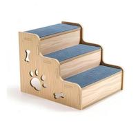 Sturdy Indoor Pet Ramp, style to 4, 3 Steps 35 Cm High × 40 Cm Deep × 30 Cm Wide