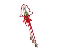 Sturdy Iron Christmas Bells Ornament with Sustainable, Tree