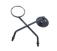 Sturdy Iron Motorcycle Rear View with Wide for Clear 2 Pack Long Arm Motorcycle Reflectors