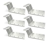 Sturdy Iron T Post Brackets Vertical Installation Secure Fence Stabilizers Weather Resistant Designs T Reinforcement