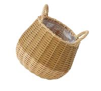 Sturdy Kitchens Storage Basket Functional Kitchens Storage Basket Holder With Realistic Plant For A Natural Feel Dining Table Centerpieces