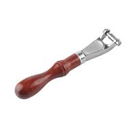 Sturdy Leather Stamping Tool Featuring Natural Wooden Handle for Belts, Bags & Accessories Craft Crafting Embossing Wheel Wood Handle Stamping Set