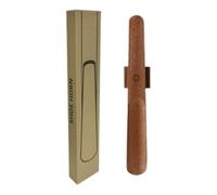 Sturdy Long Handled Shoe Lifter - Magnetic, Wooden Design, Ideal for Seniors, Adults, and Kids, Effortless Shoe Wearing Aid, No Bending (1pcs,Red Brown 30cm (Including Packaging))