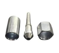 Sturdy M14 High Pressures Water Connectors Steel Reinforced 14 Cores Rod Structure Secure Locking for Car Wash Tool Industrial Pipe Coupler