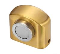 Sturdy Magnetic Door Stop Designed with Zinc Alloy for Strong Performance and Minimalist Aesthetic in Any Room (Gold)
