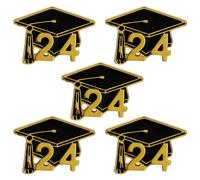 Sturdy Metal Brooch Doctor's Hat Pins for Graduation Party Outfit