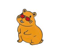 Sturdy Metal Capybaras Brooch Pin Elegant Capybaras Cartoon Brooch Charm Great For School Life And Leisure Event Youth Couple Gift