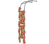 Sturdy Metal for Climbing Plants, Robust for Roses, Wedding Décor, Outdoor/Indoor Patio Decoration, Semi-Side Design for Garden Aesthetics