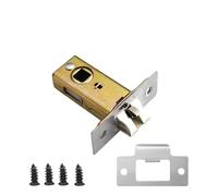 Sturdy Metal Fork Tubulars Mortice Latches for Quiet Operations Home and Hotel Use Easy Installion Designs Daily Use Metal Door Latches