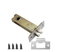 Sturdy Metal Fork Tubulars Mortice Latches for Quiet Operations Home and Hotel Use Easy Installion Designs Daily Use Metal Door Latches