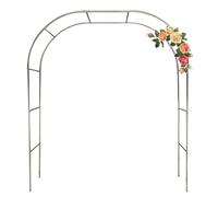 Sturdy Metal Garden Arch for Outdoor Use Rose Arbor Wedding Arch Available in 150CM to 400CM Widths 2.8m x 2.4m (9.2ft x 7.9ft) - Perfect for Gardens and Events
