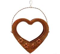 Sturdy Metal Hanging Flower Pot for Garden Patio Balcony with Contemporary Geometric Identity and Outdoor Fit (Style C)