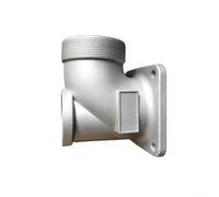 Sturdy Metal Outlet Pipe 2 3 4 Inch Self-Priming(2-inch Elbow) | resistant metal, long lasting durability, for ideal for industrial tasks, silver finish