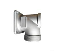 Sturdy Metal Outlet Pipe 2 3 4 Inch Self-Priming(4-inch Elbow) | resistant metal, long lasting durability, for ideal for industrial tasks, silver finish
