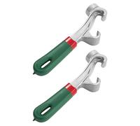 Sturdy Metal Paint Bucket Opener with Tight Hold Ergonomic Lid Remover Perfect for Artists and Workers Steel Bucket Lid Tool