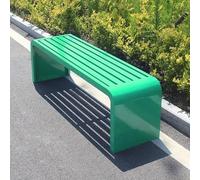 Sturdy Metal Park Bench for 3-4 People, High Weight Capacity, Ideal for Outdoor Spaces Like Porch and Yard