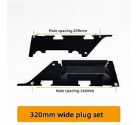 Sturdy Metal Push Connector for Woodworking Slide Rail(A) | Double layer fit, robust construction, dust free operation, easy assembly, stable cutting guide