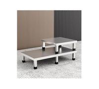 Sturdy Metal Raised Base for Air Conditioner & Shelves 45x45x30cm ty Support Ideal for Ventilation Industrial Design Maximize Stability and Airflow.