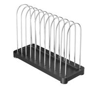 Sturdy metal record holder for album 10 slot organizer