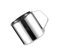 Sturdy Milk Frothing Pitcher Professional Milk Steamers, 300ml | Professional Practical Stainless Steel Steaming Cup Crafted for Pouring Control At Home Kitchens and Cafes