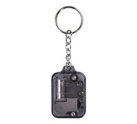 Sturdy miniature music box keychain, elegant multi-color box keychain, perfect for lovers and collectors, perfect for music lovers, フリーサイズ