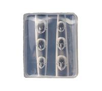 Sturdy Nails Art Embossing Mold 3D Rose Flowers Silicone for Creative Resin Casting and Decoration Projects Art