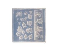 Sturdy Nails Art Embossing Mold Rose Flowers Silicone Mould for Creative Resin Casting and Nails Decoration Projects