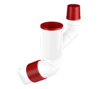 Sturdy Odor Resistant Rotating Drainages Joint Home Accessory for Flexible Materials Easy Installation in Bathroom Kitchen Sink Waste Fitting
