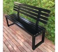 Sturdy Outdoor Bench with Comfortable Slats - Weather-Resistant Seating for Gardens, Parks & Pathways, Perfect for Daily Use and Long-Lasting Durability