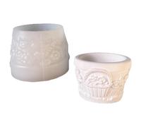 Sturdy Owl Flower Pots Silicone Mold Works with Various Materials Including Plaster Resin and Cement Pencil Holder Home Decors Craft