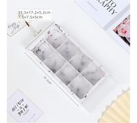 Sturdy Paper Cake Box for 8 Cupcakes Suitable for Muffin Desserts and 80g Mooncakes with Smooth and Clean Finish (6#)