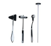 Sturdy Percussion Hammer Set for Accurate Neurological Reflexes Testing in Clinical and Educational Setting Stainless Steel Hammer