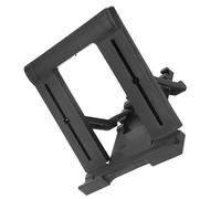 Sturdy Plastic Five Gears Support Bracket for 7-11 Inch Tablet PC and Mobile Phone, Height Adjustable Desktop Bracket, White (Black)