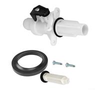 Sturdy Plastic for rv Toilet Water Valve Replacement Part 13168 | Controls water flow precisely, fits for thetford for aqua-magic IV high and low models, replaces part 13168 directly